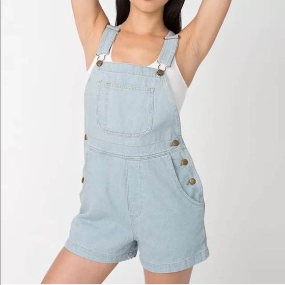 american overall shorts